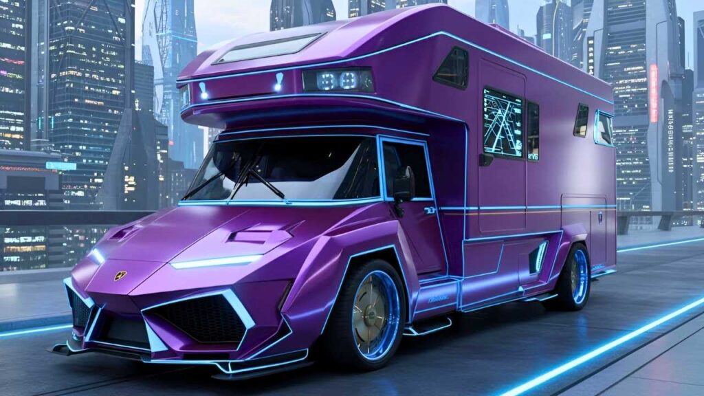 2026 Lamborghini Motorhome Combines